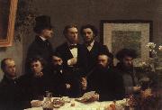 Henri Fantin-Latour The Corner of the Table oil painting